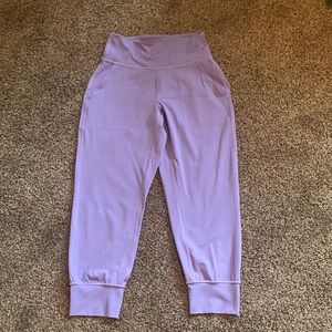 Lululemon Athletica Lavender Jogger Leggings